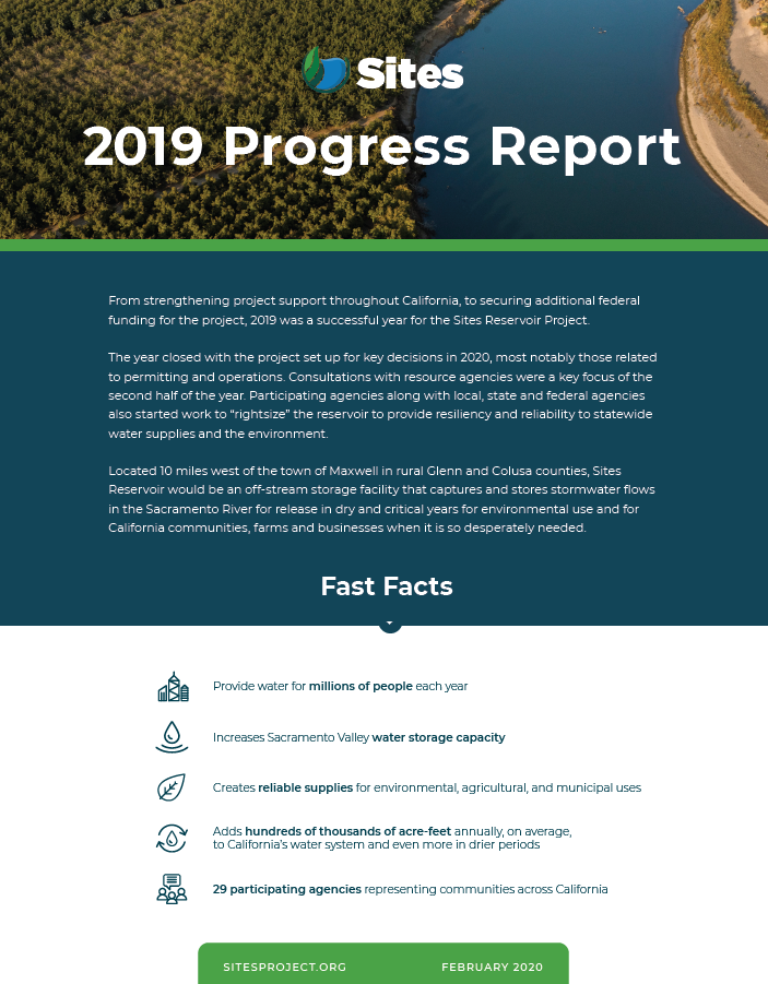 2019 PROGRESS REPORT